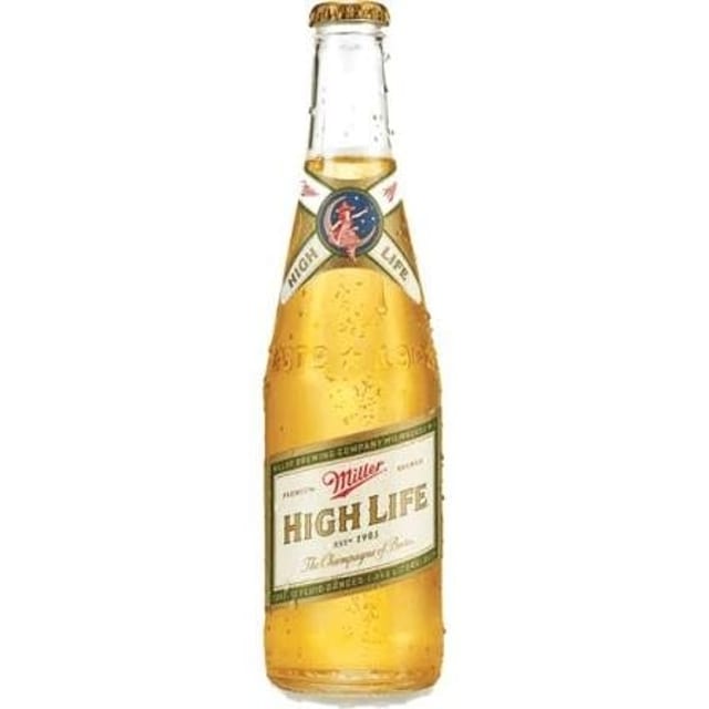 Miller High Life.
