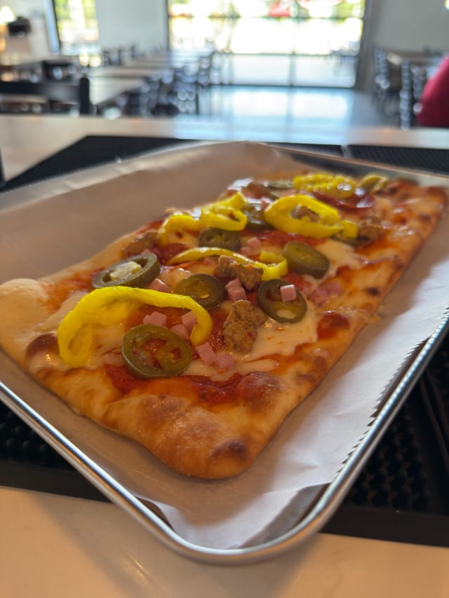 Flatbread Pizza.