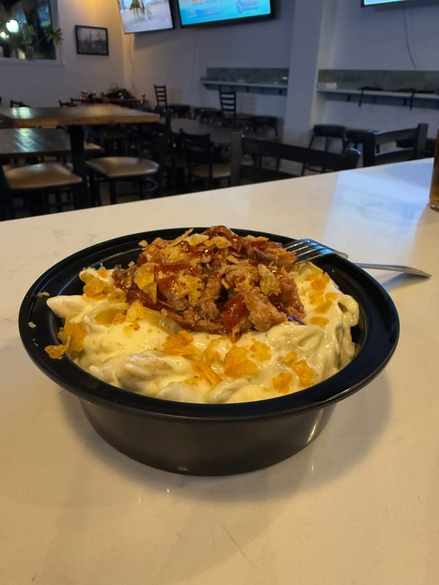Pulled Pork Mac.
