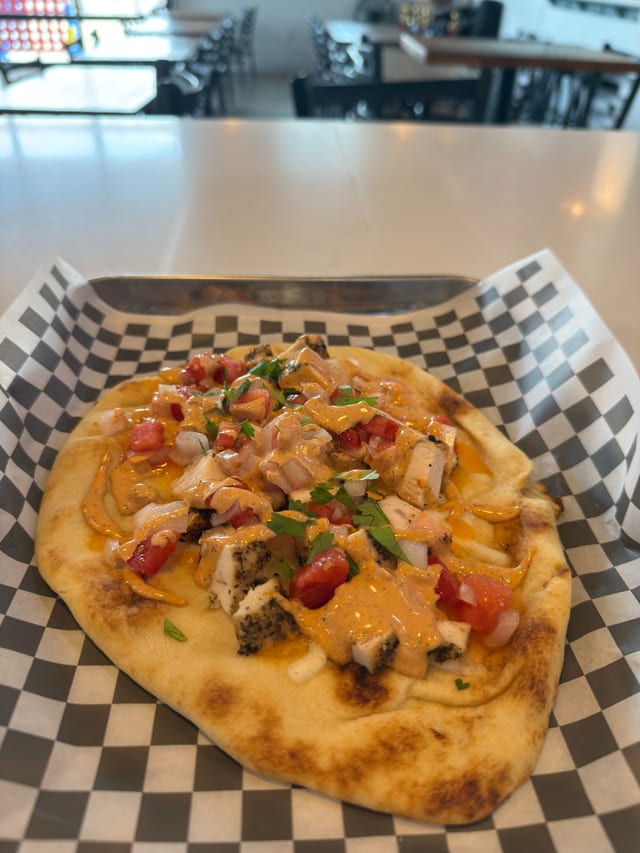 Southwest Chicken Naan.